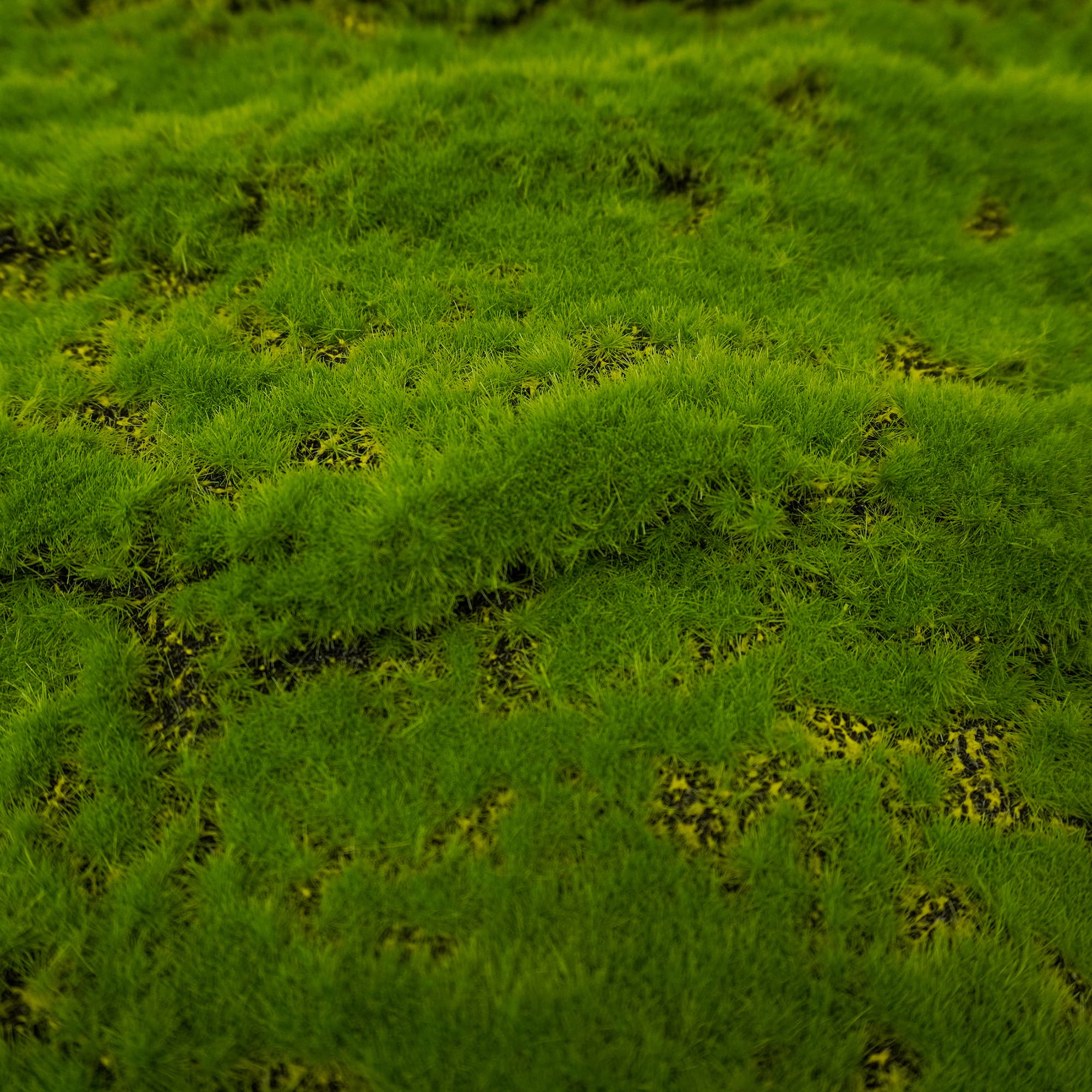 12" x 12" Green Faux Moss Mat by Ashland®